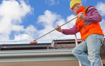 Howwood soft wash roof cleaning